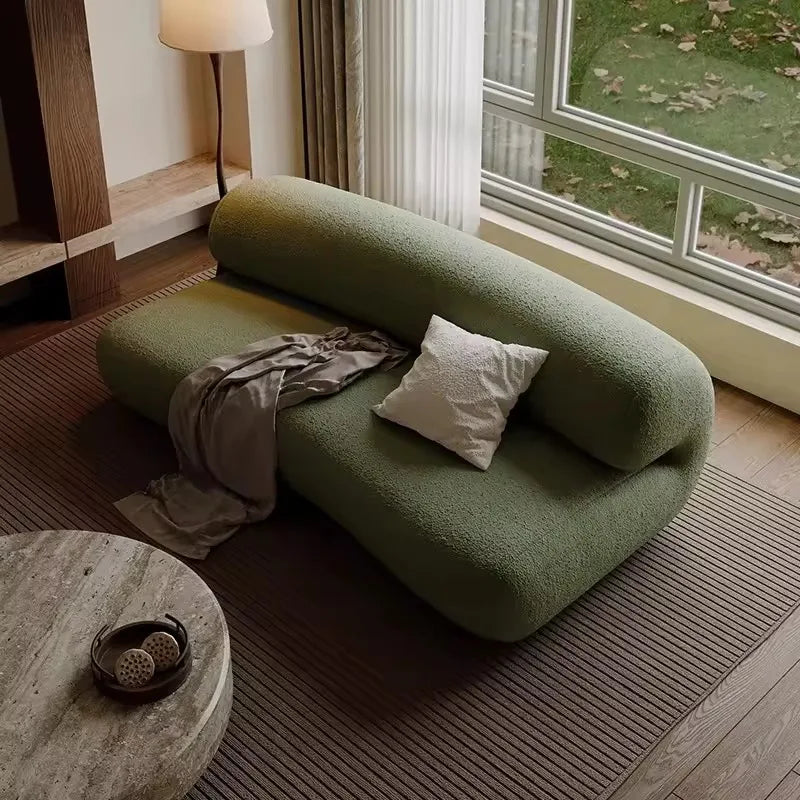 PLUSHÉ™ Designer Reclining Sofa | Soft Luxury Two-Seat Lounge by PurelyhomeDeco