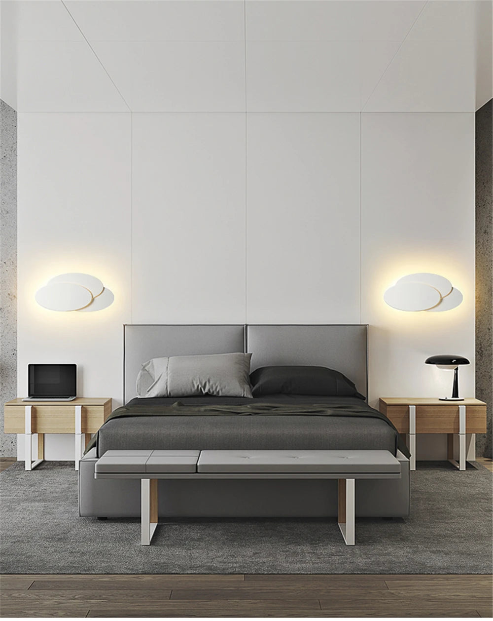 Halo – Modern LED Wall Sconce by PurelyhomeDeco