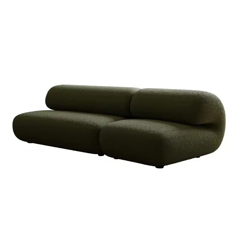 PLUSHÉ™ Designer Reclining Sofa | Soft Luxury Two-Seat Lounge by PurelyhomeDeco