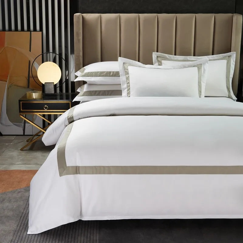 SnowSerène Premium Bedding Set by PurelyhomeDeco