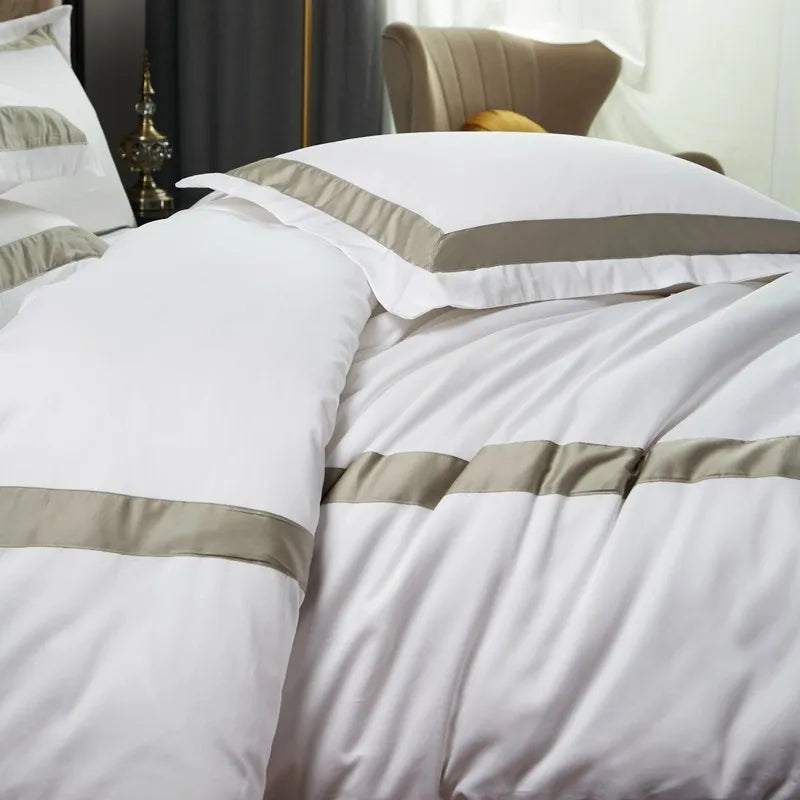 SnowSerène Premium Bedding Set by PurelyhomeDeco