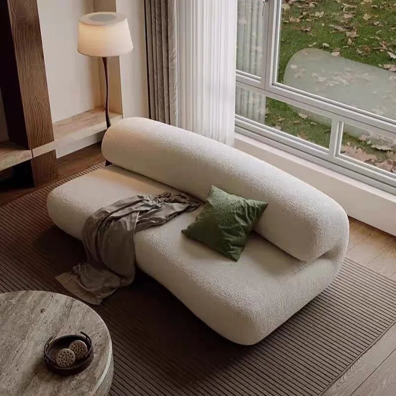 PLUSHÉ™ Designer Reclining Sofa | Soft Luxury Two-Seat Lounge by PurelyhomeDeco