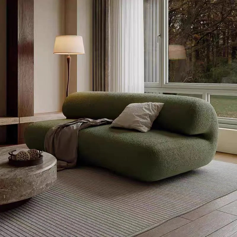 PLUSHÉ™ Designer Reclining Sofa | Soft Luxury Two-Seat Lounge by PurelyhomeDeco