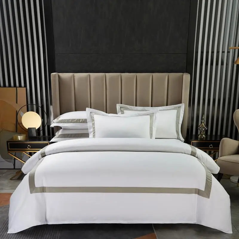 SnowSerène Premium Bedding Set by PurelyhomeDeco