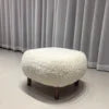 COLLEZIONE CALDORE™ Solid Berber Fleece Bench | Modern Italian Design by PurelyhomeDeco