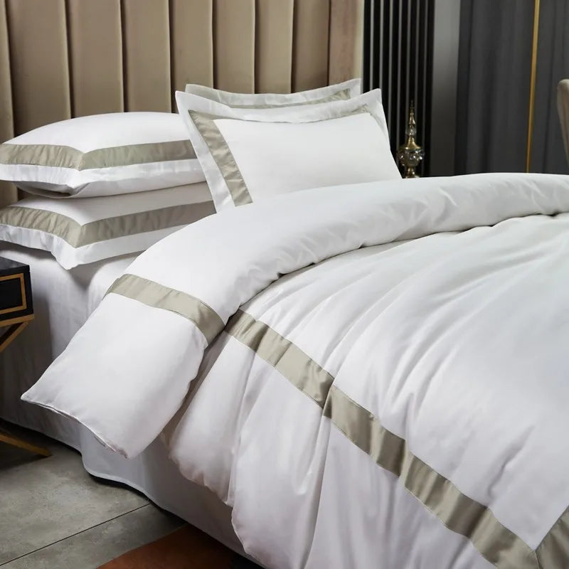 SnowSerène Premium Bedding Set by PurelyhomeDeco