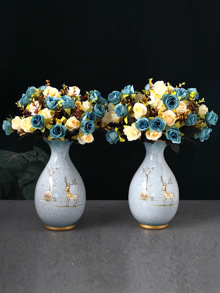 Wobble Form Ceramic Vase by PurelyhomeDeco