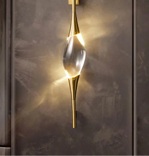 Aurea Crystal Wall Lamp by PurelyhomeDeco