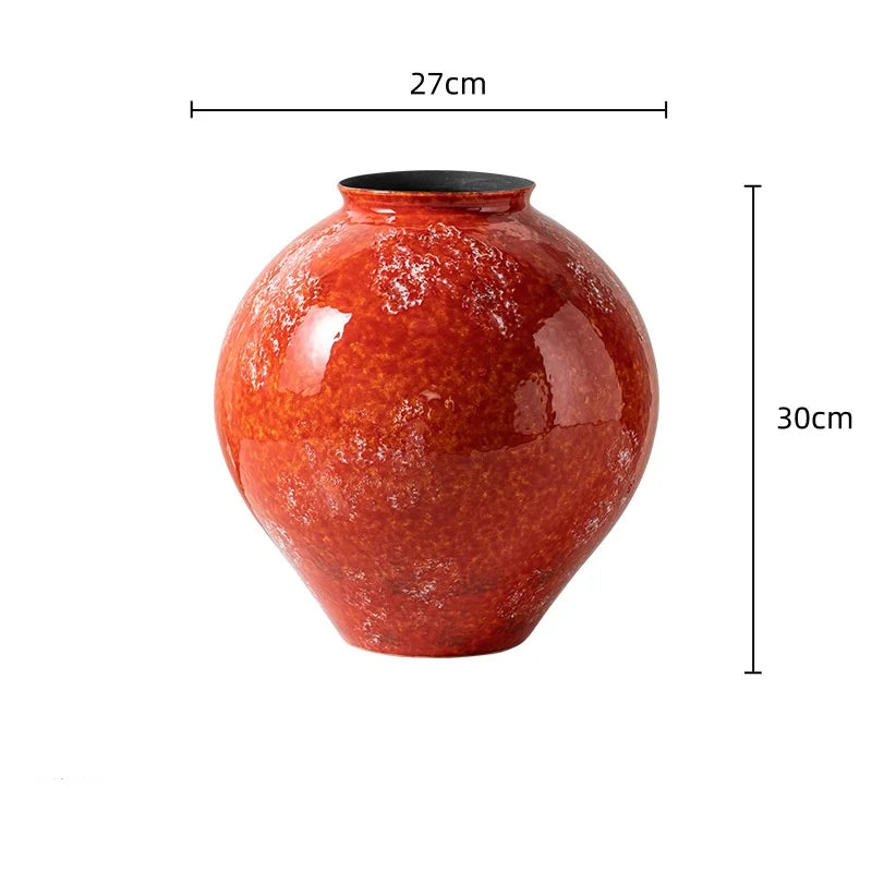 Crimson Fire Glaze by PurelyhomeDeco