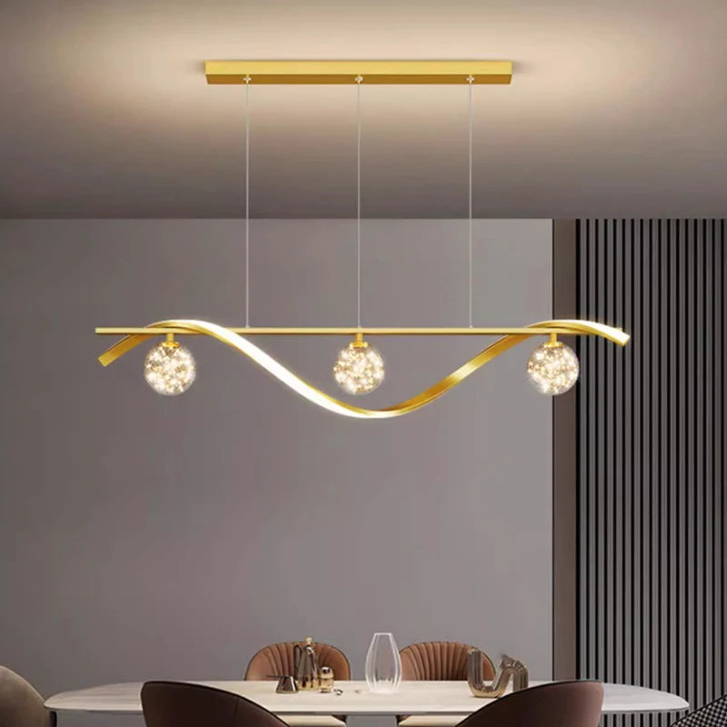 Pearl Drift Chandelier by PurelyhomeDeco