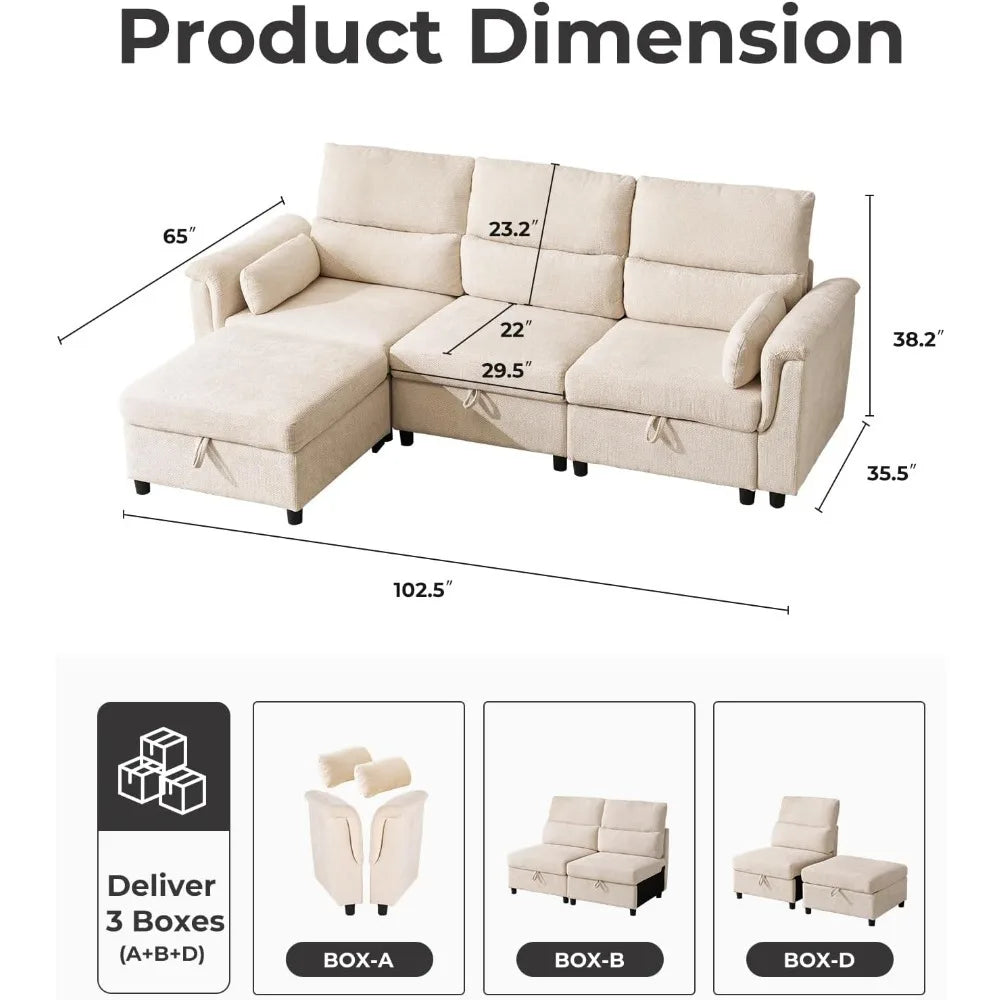 NOBLECORE™ Sectional by PurelyhomeDeco
