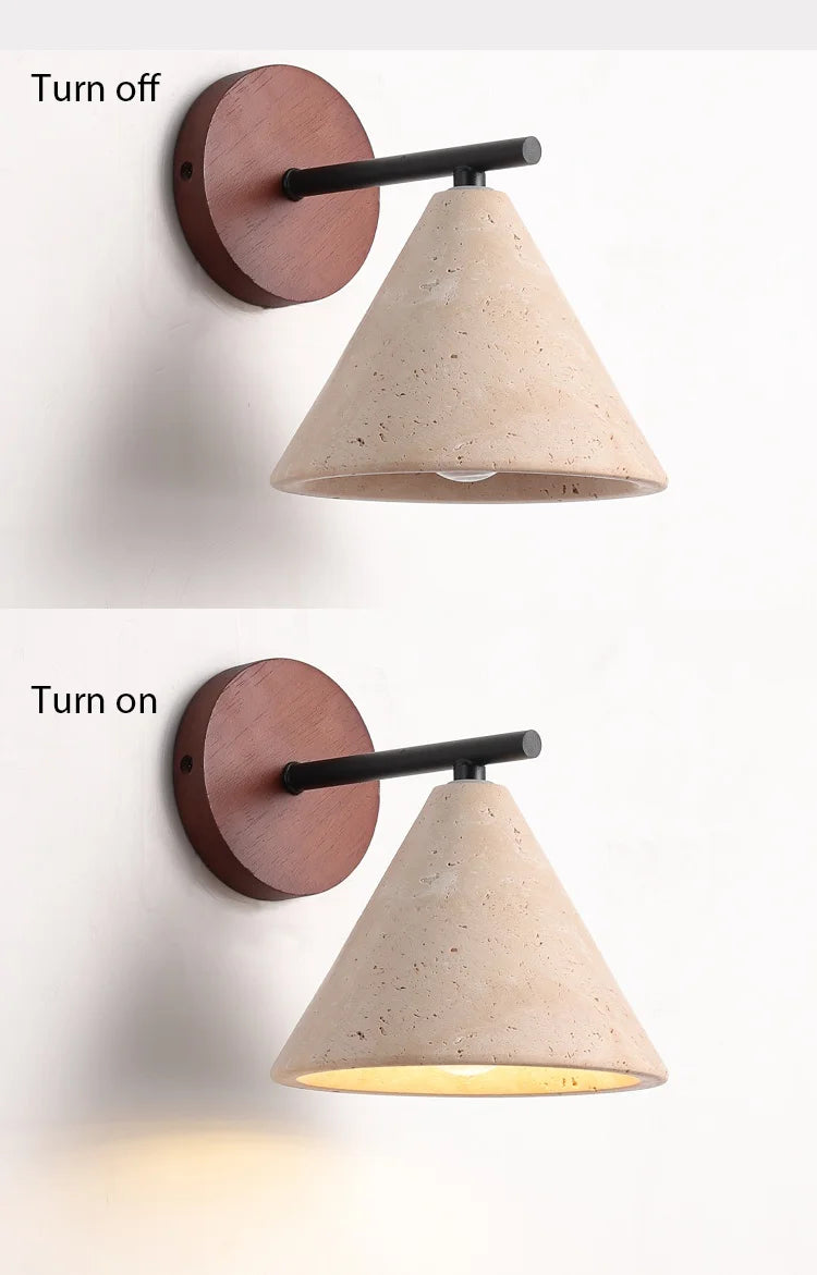 Heritage Travertine Lamp by PurelyhomeDeco