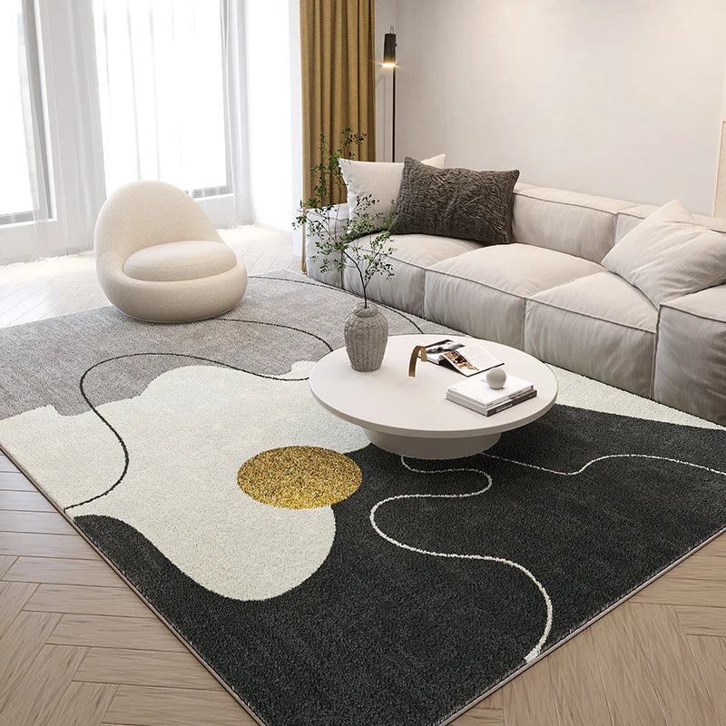 Linovara™ Abstract Plush Rug by PurelyhomeDeco