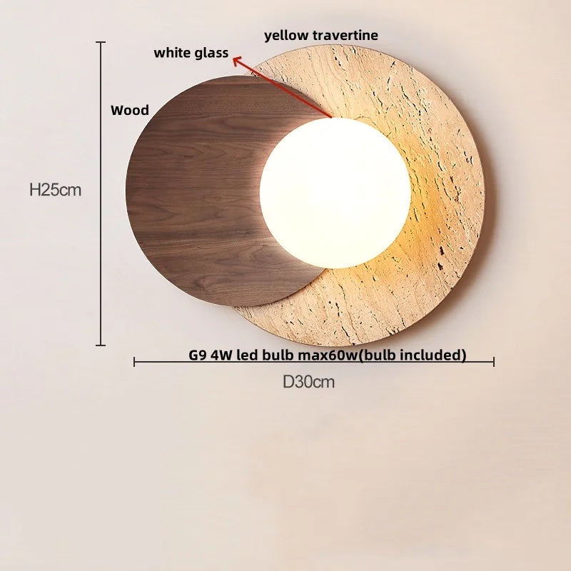 Solin Travertine Light by PurelyhomeDeco