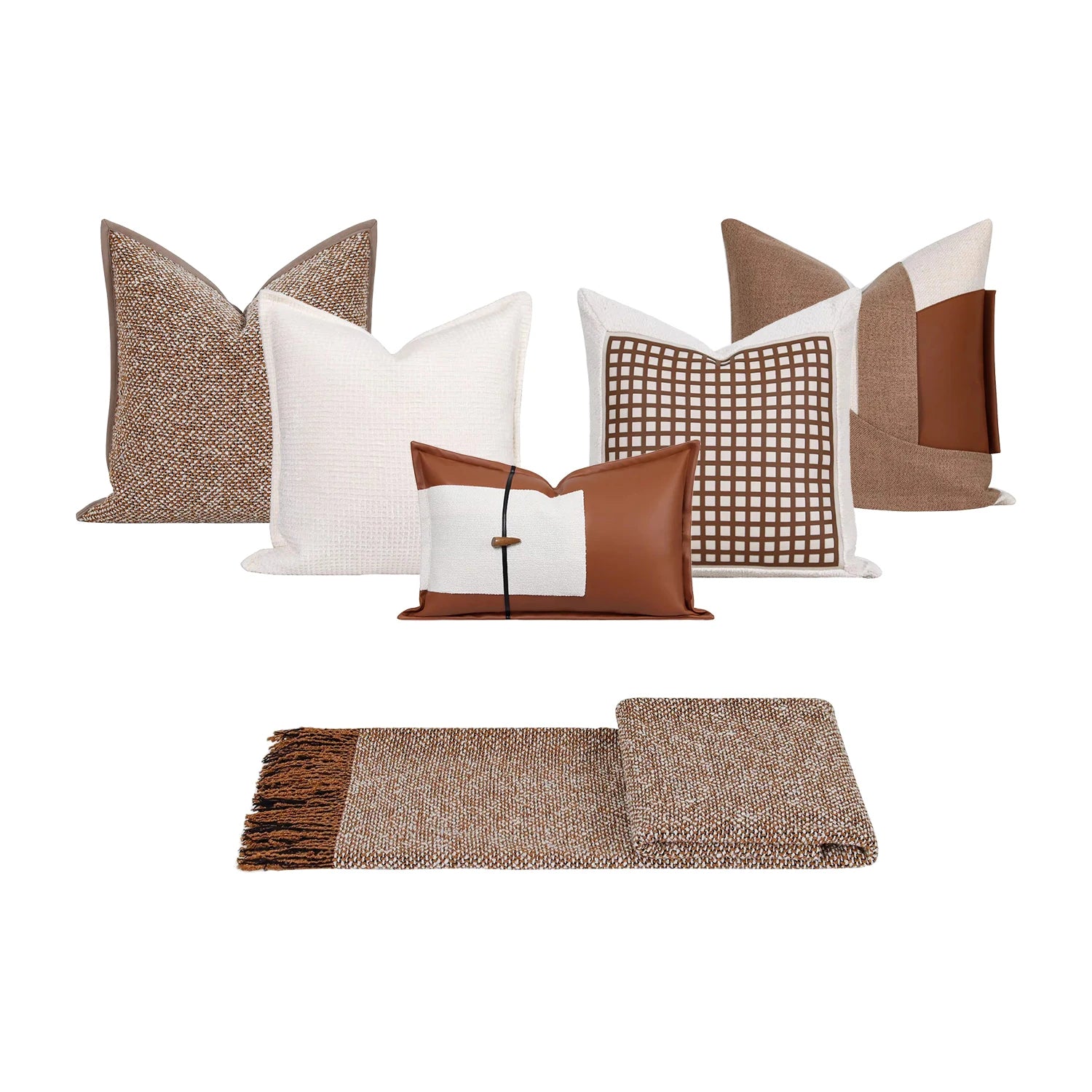 Caffè Aurea Pillow Set by PurelyhomeDeco
