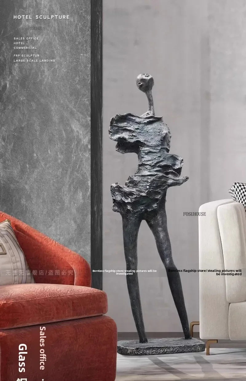 ArteForma™ Abstract Figure Sculpture – Modern Luxury Floor Art Ornament for Home, Hotel & Office Décor by PurelyhomeDeco