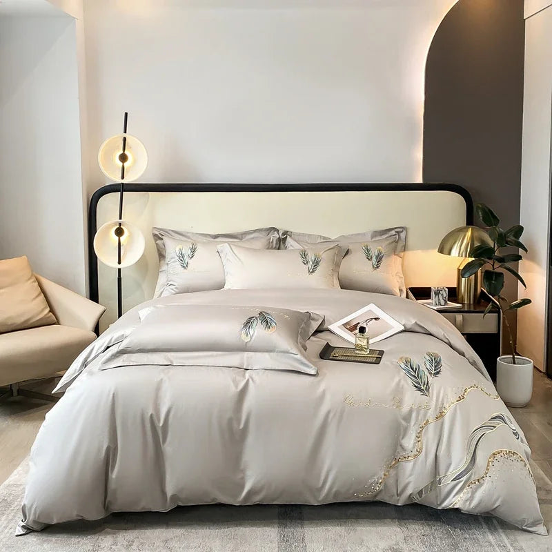 SOLÈNE Cotton Embroidery Series by PurelyhomeDeco
