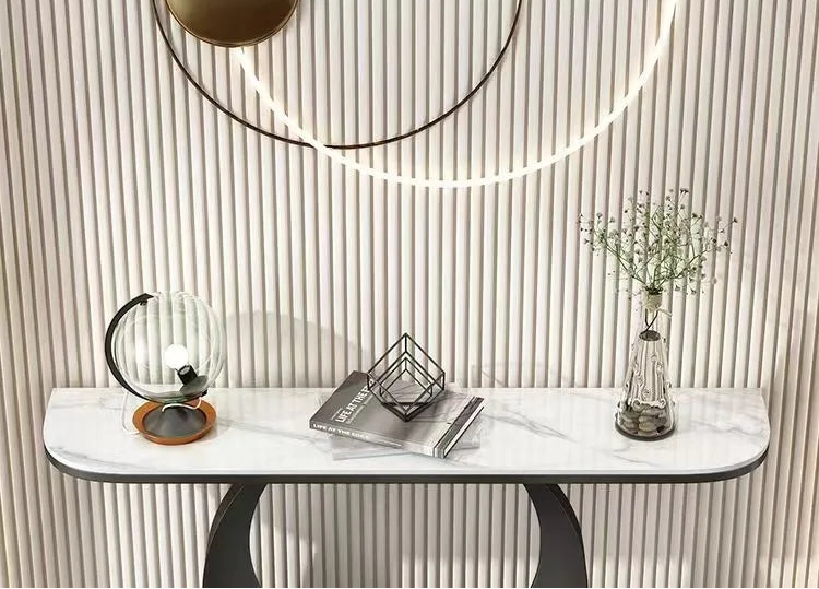 KALYX Modern Slab Hallway Console by PurelyhomeDeco