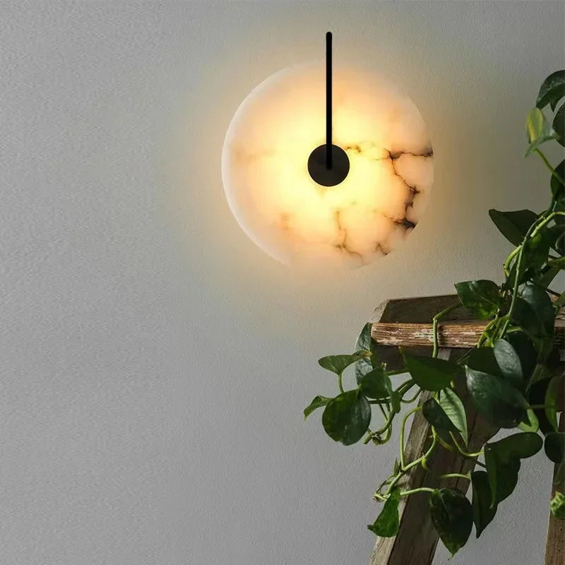 Selene Stone Wall Lamp by PurelyhomeDeco