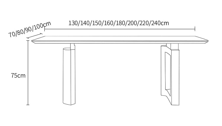 LITHA™ Luxury Stone Table by PurelyhomeDeco