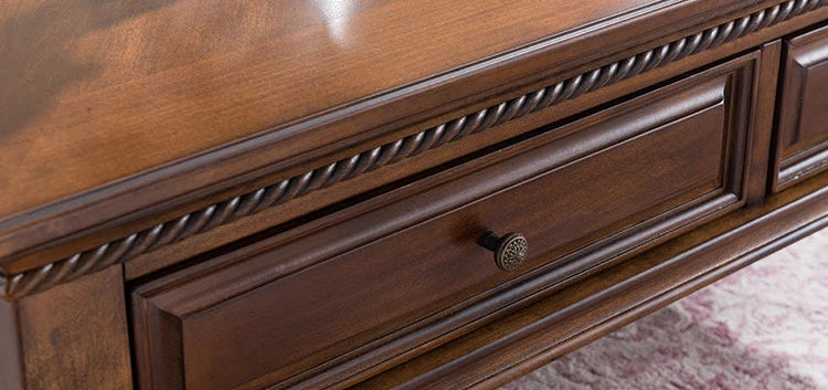 FIELDRA™ Solid Wood Storage Coffee Table by PurelyhomeDeco