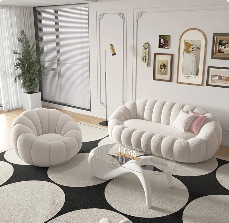 CLOUDKIN™ Pumpkin Sofa by PurelyhomeDeco