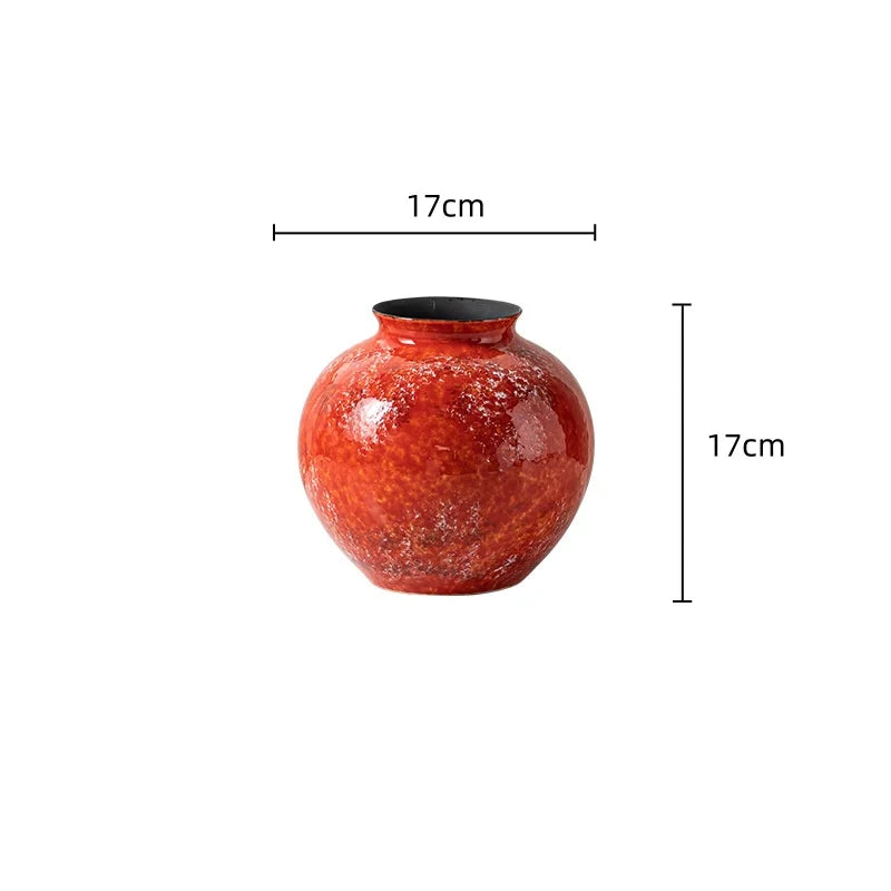 Crimson Fire Glaze by PurelyhomeDeco