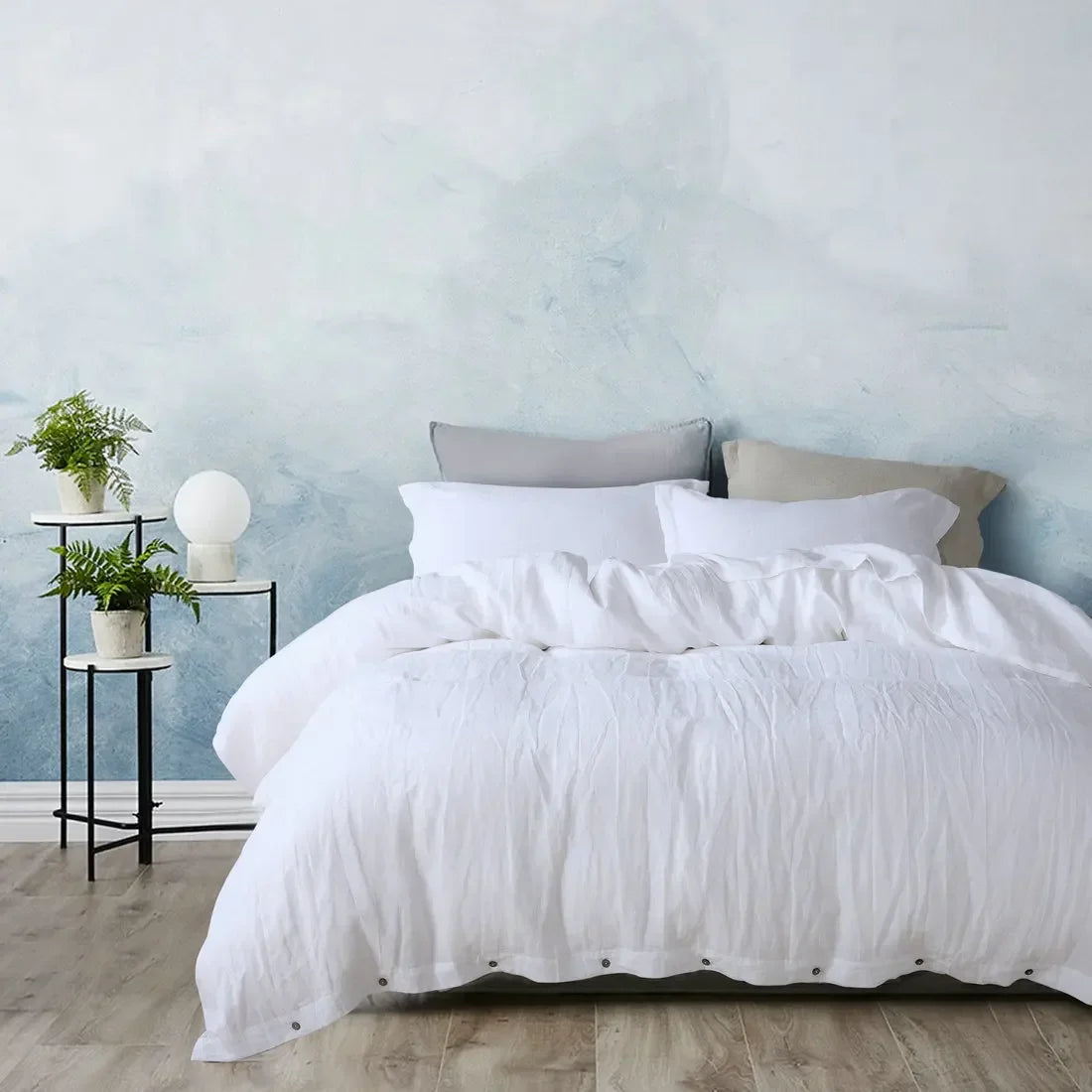 VELARÉ™ Natural French Linen Duvet Cover – Durable, Breathable, Luxury Home Textiles by PurelyhomeDeco