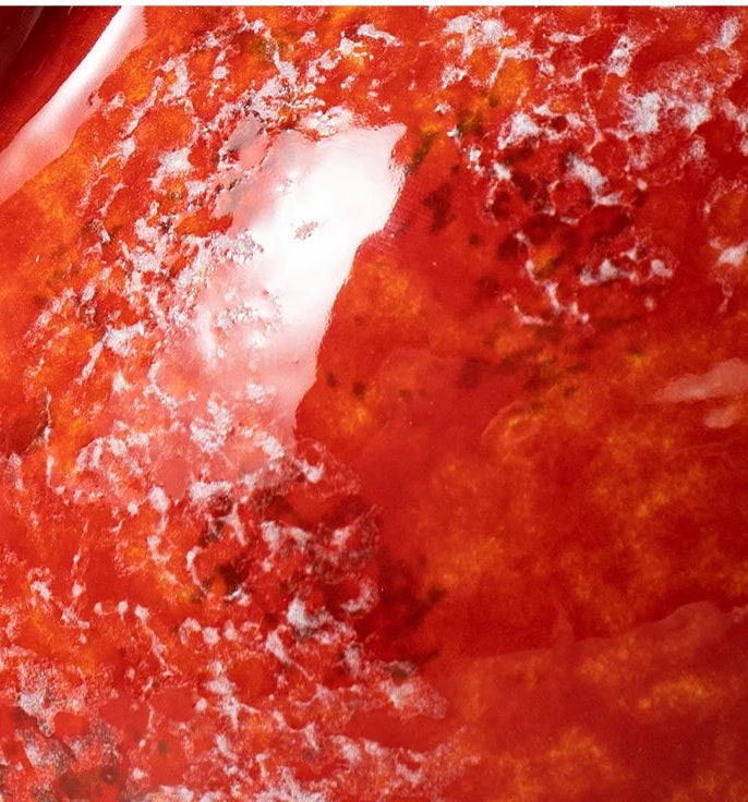 Crimson Fire Glaze by PurelyhomeDeco
