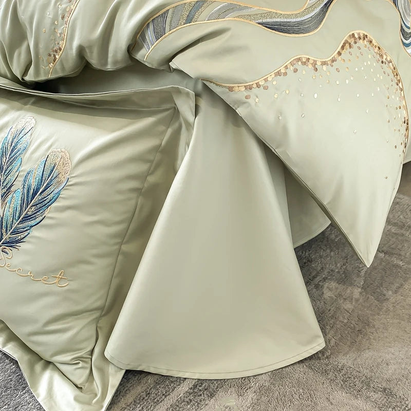 SOLÈNE Cotton Embroidery Series by PurelyhomeDeco