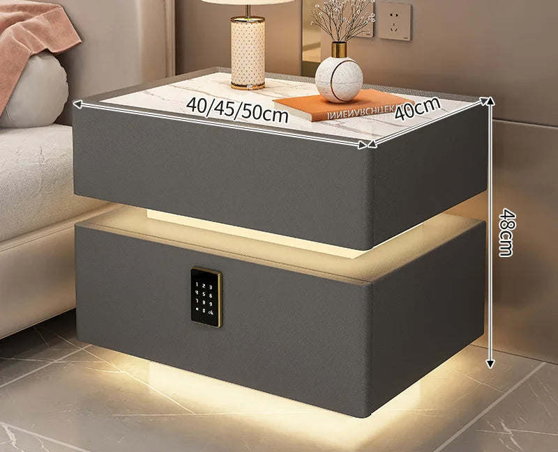 NEXO™ Intelligent Smart Nightstand with Storage by PurelyhomeDeco