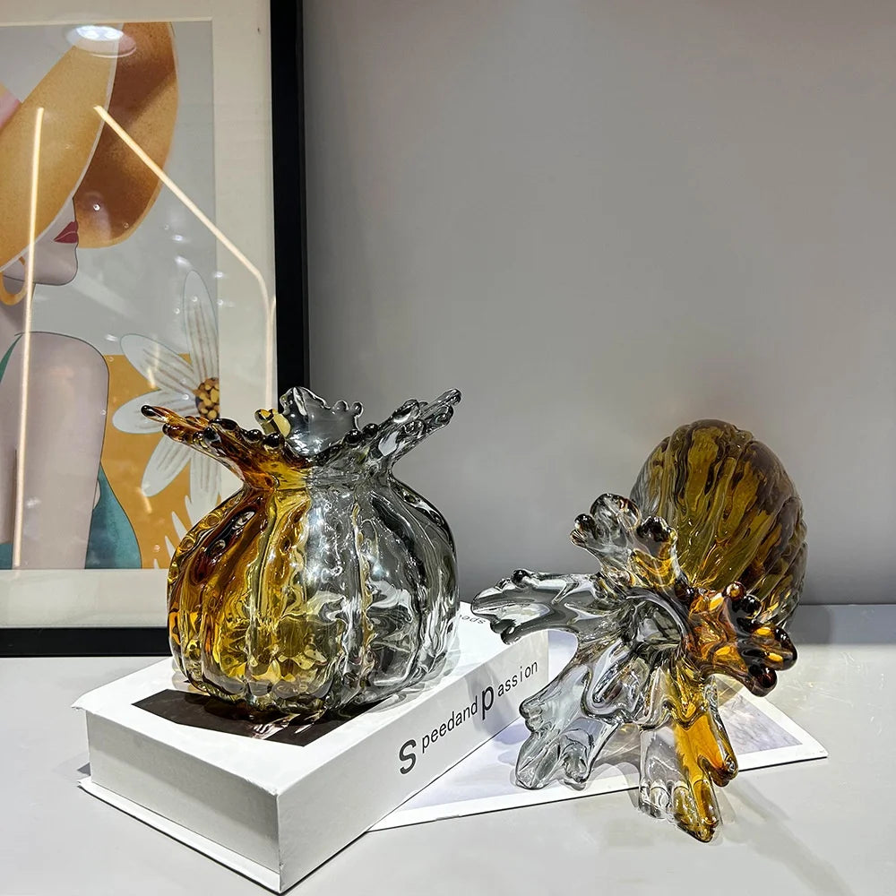 Colorveil Glass Vase by PurelyhomeDeco