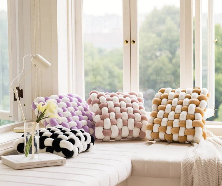 Weavea Square Cushion by PurelyhomeDeco