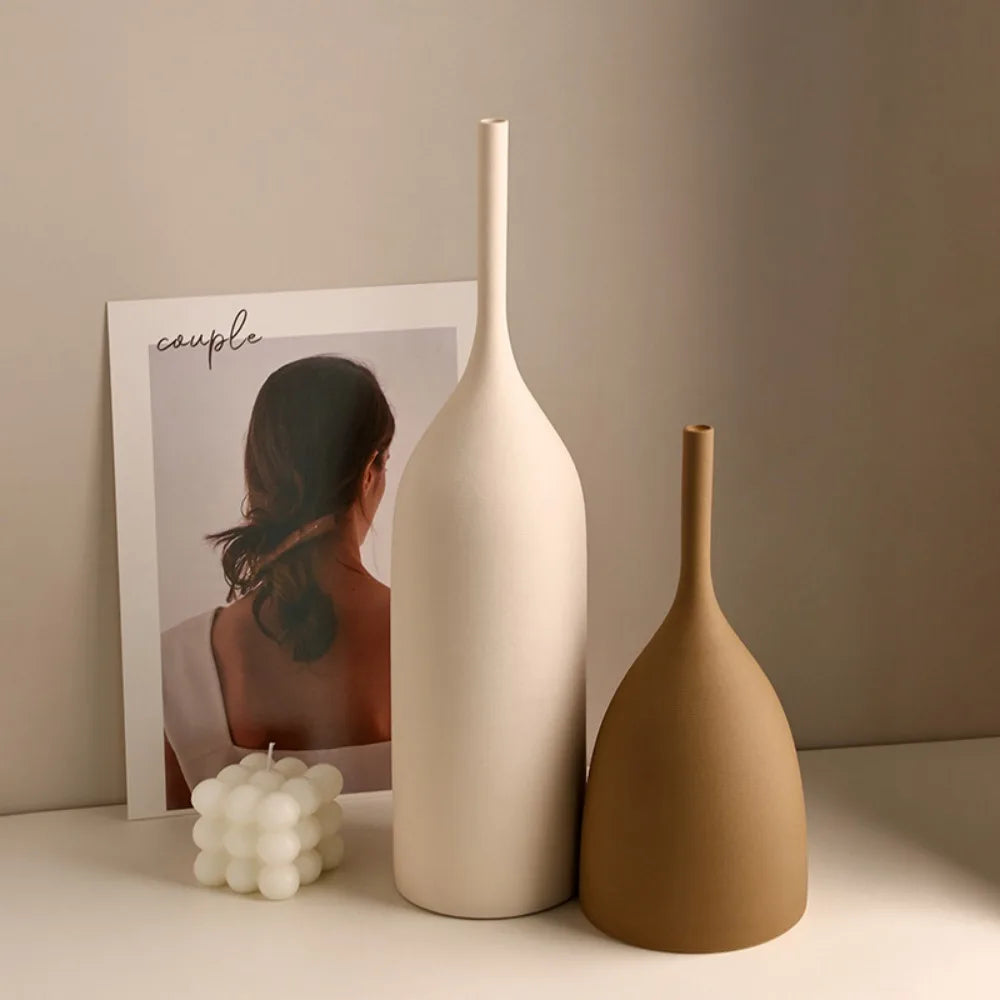 Brushed Era Vase by PurelyhomeDeco