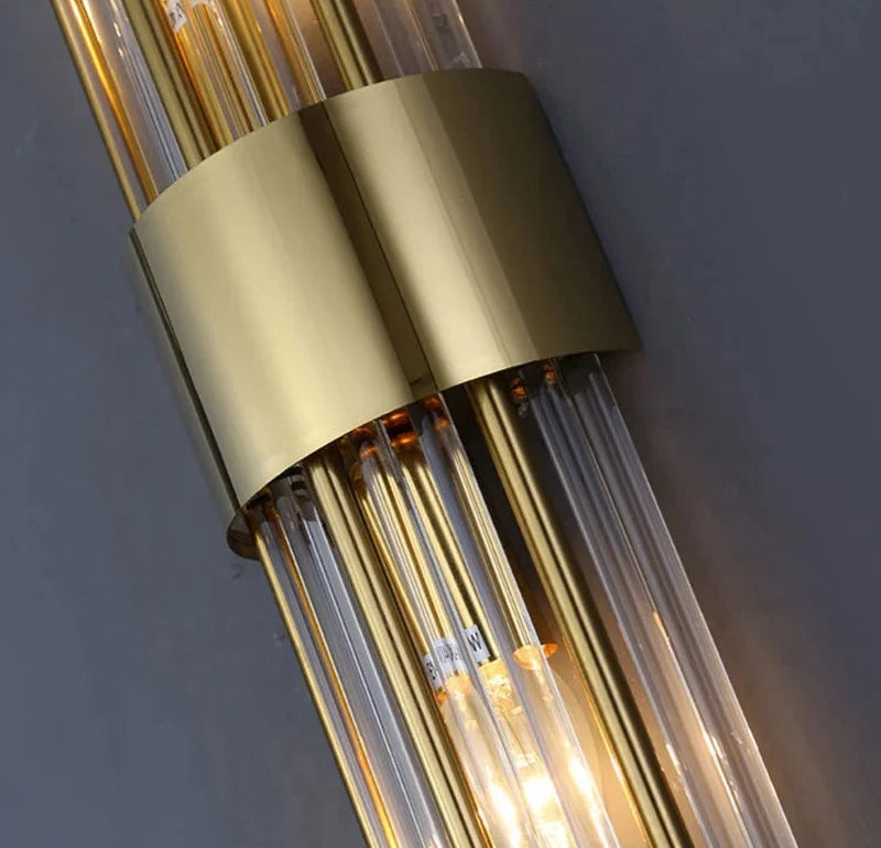 Radiant Axis Glass Sconce by PurelyhomeDeco