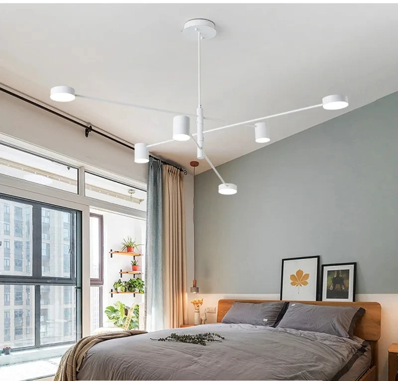 Linea Pivot Chandelier by PurelyhomeDeco