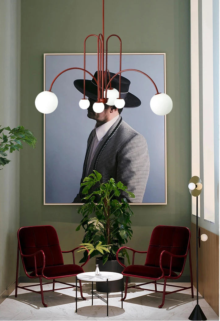 Linea Nordic Chandelier by PurelyhomeDeco