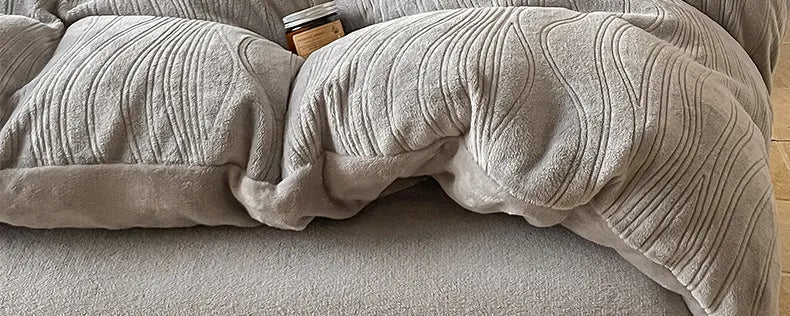 Noctavia Luxe Fleece Ensemble by PurelyhomeDeco