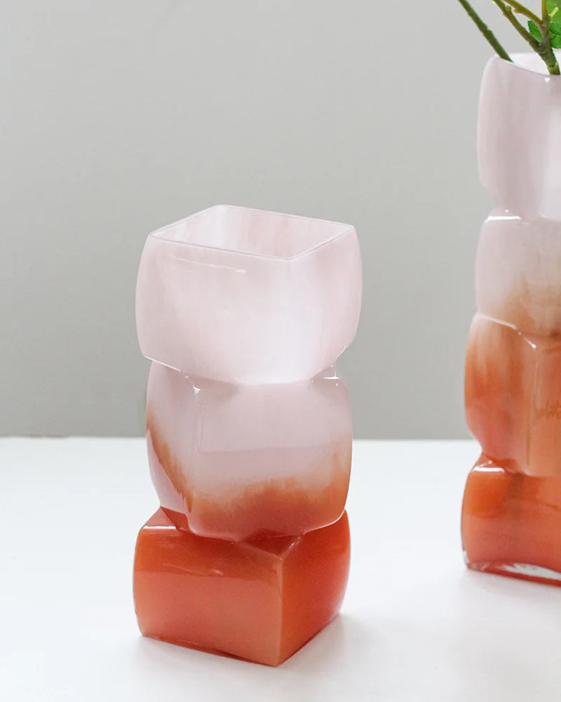Terracotta Glow Vase by PurelyhomeDeco