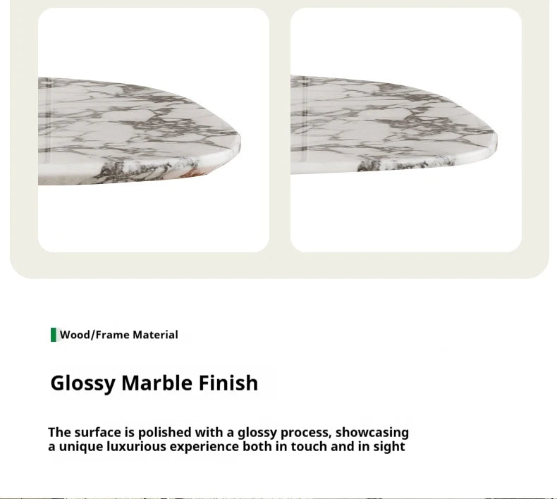 MAISONÉA™ French Cream Marble Dining Table by PurelyhomeDeco