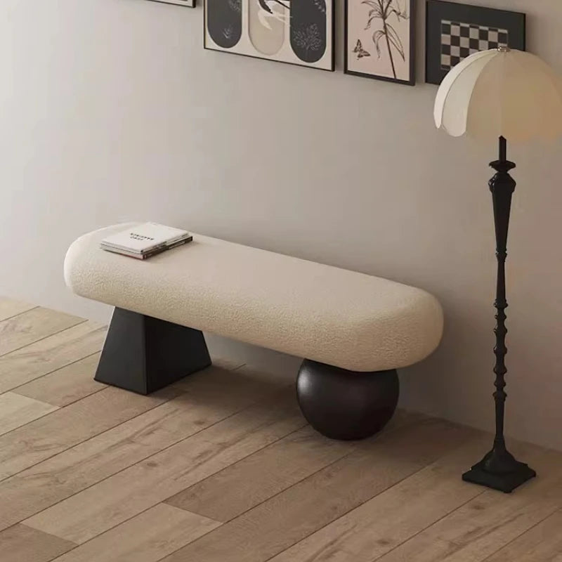 ‌MAISON SKANDRA™ Designer Entryway Bench by PurelyhomeDeco