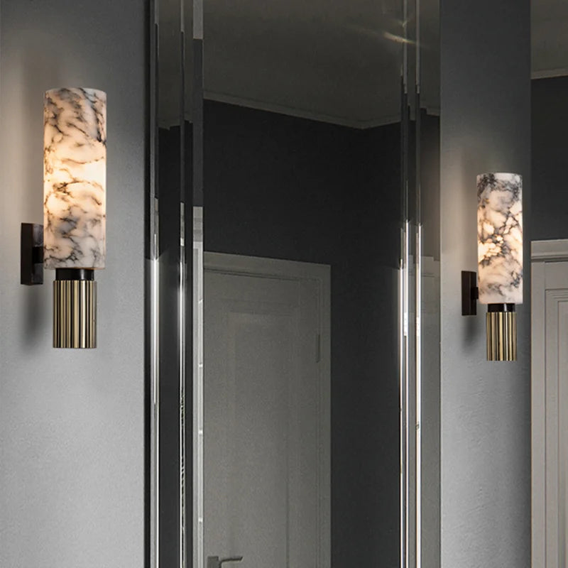 Alabaster Aura Lamp by PurelyhomeDeco