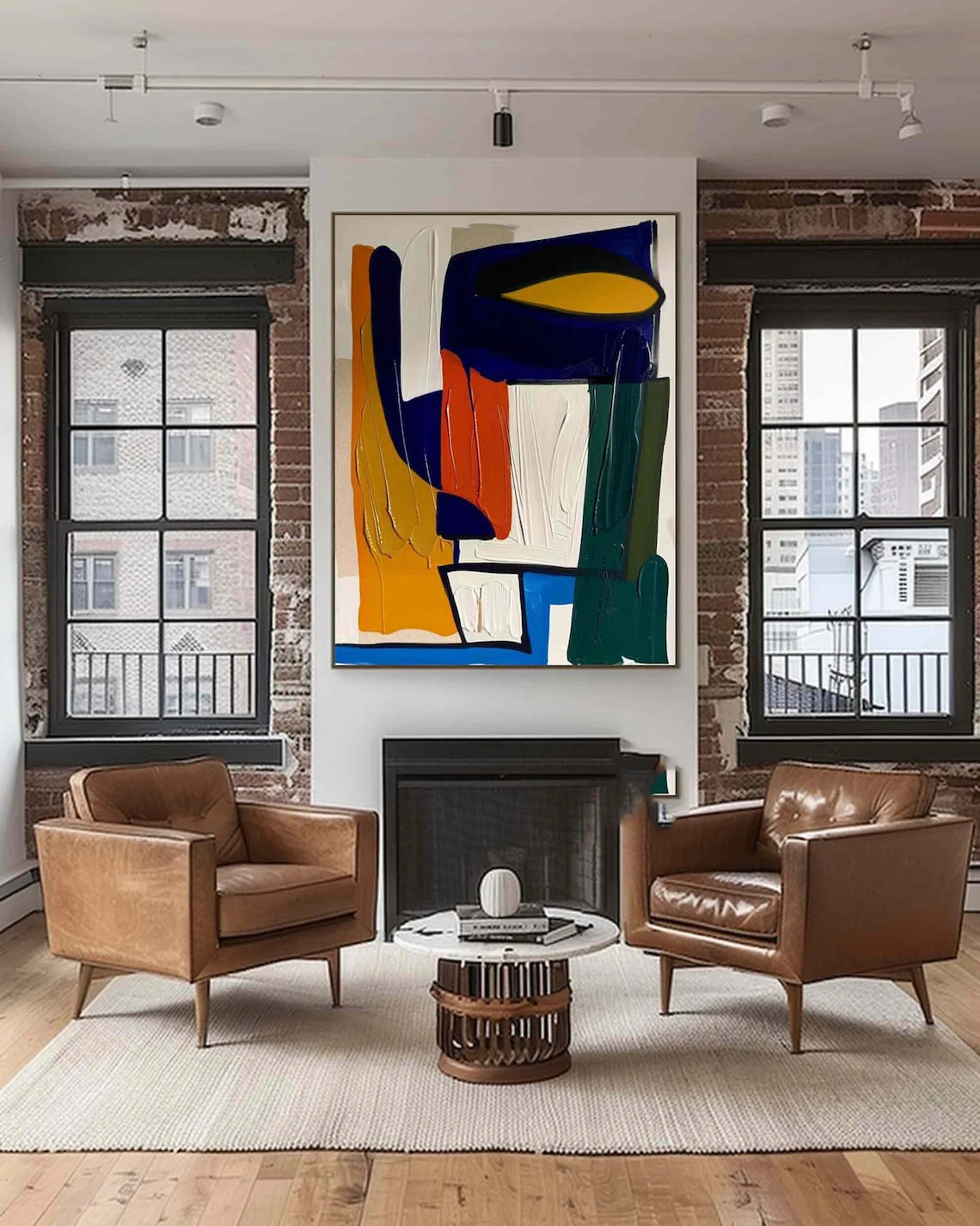 Chromara™ Abstract Canvas Art by PurelyhomeDeco