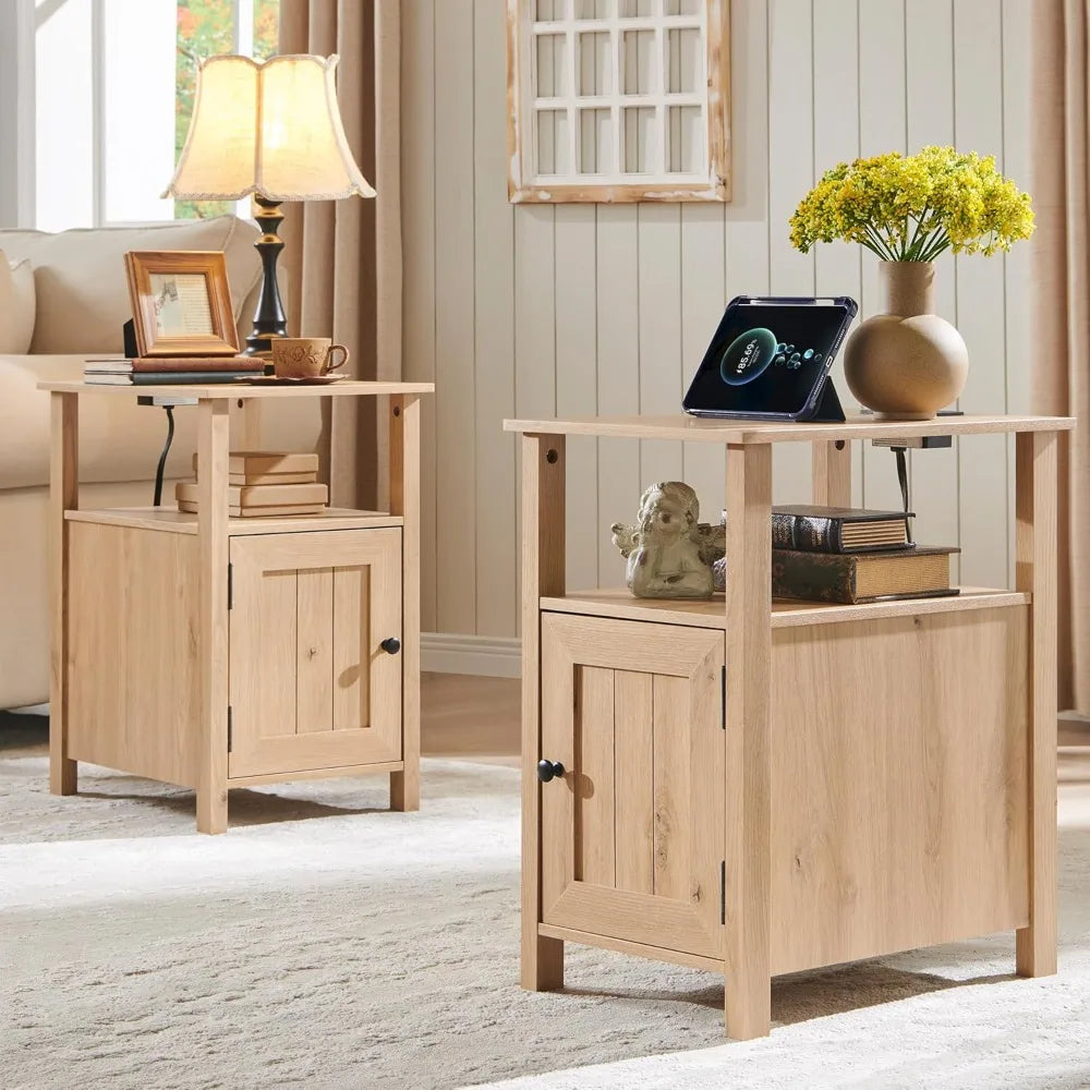 HAVENIX™ Smart Farmhouse Nightstand Set (2PCS) by PurelyhomeDeco