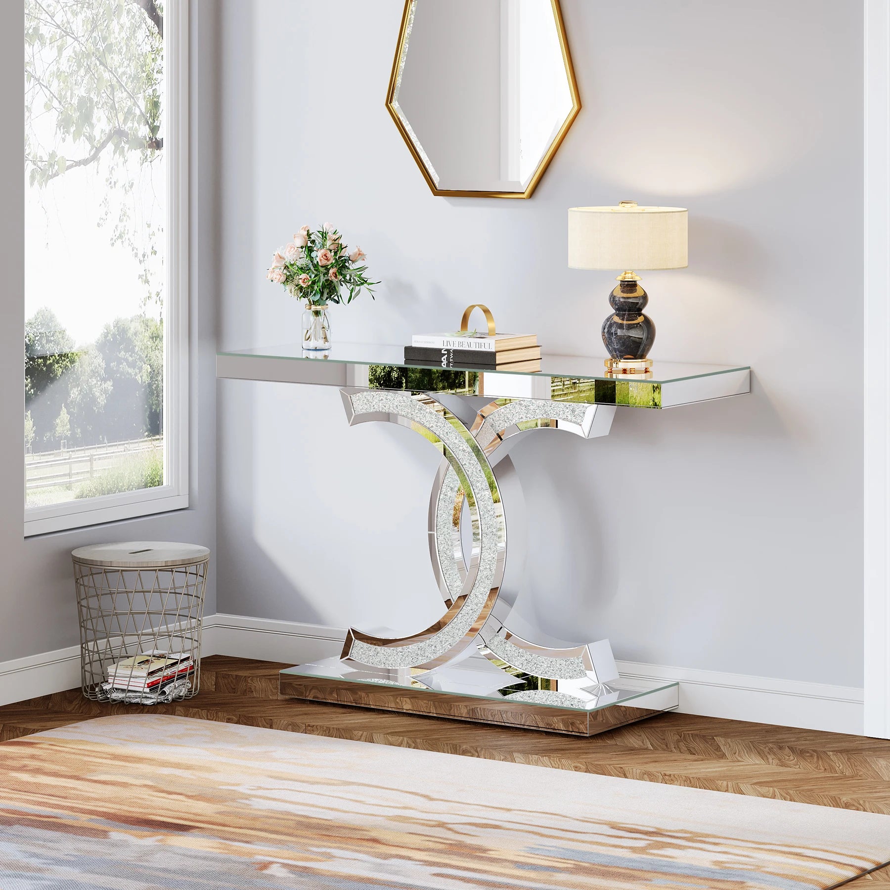 Aurea Axis Console by PurelyhomeDeco