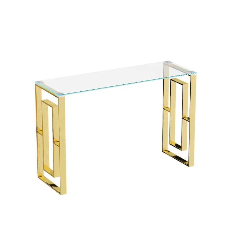 SOLYN Luxury Glass Hallway Table by PurelyhomeDeco