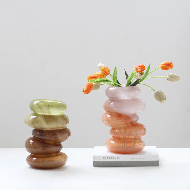Crystal Pebble Flow by PurelyhomeDeco