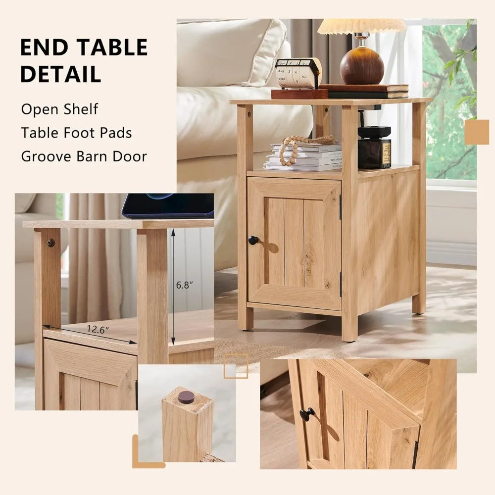HAVENIX™ Smart Farmhouse Nightstand Set (2PCS) by PurelyhomeDeco