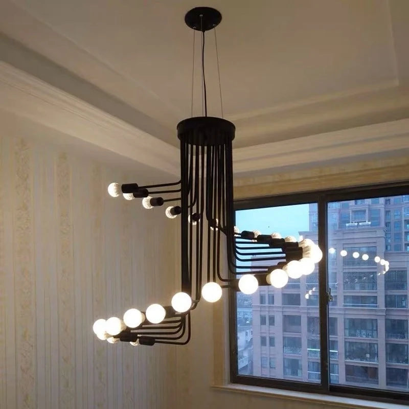 NoirSpira™ Nordic Chandelier by PurelyhomeDeco