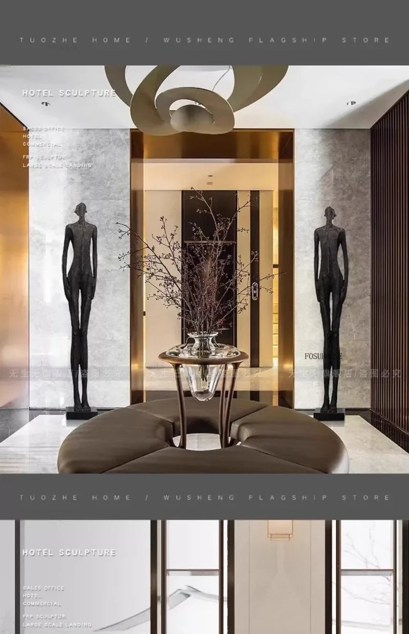 ArteForma™ Abstract Figure Sculpture – Modern Luxury Floor Art Ornament for Home, Hotel & Office Décor by PurelyhomeDeco